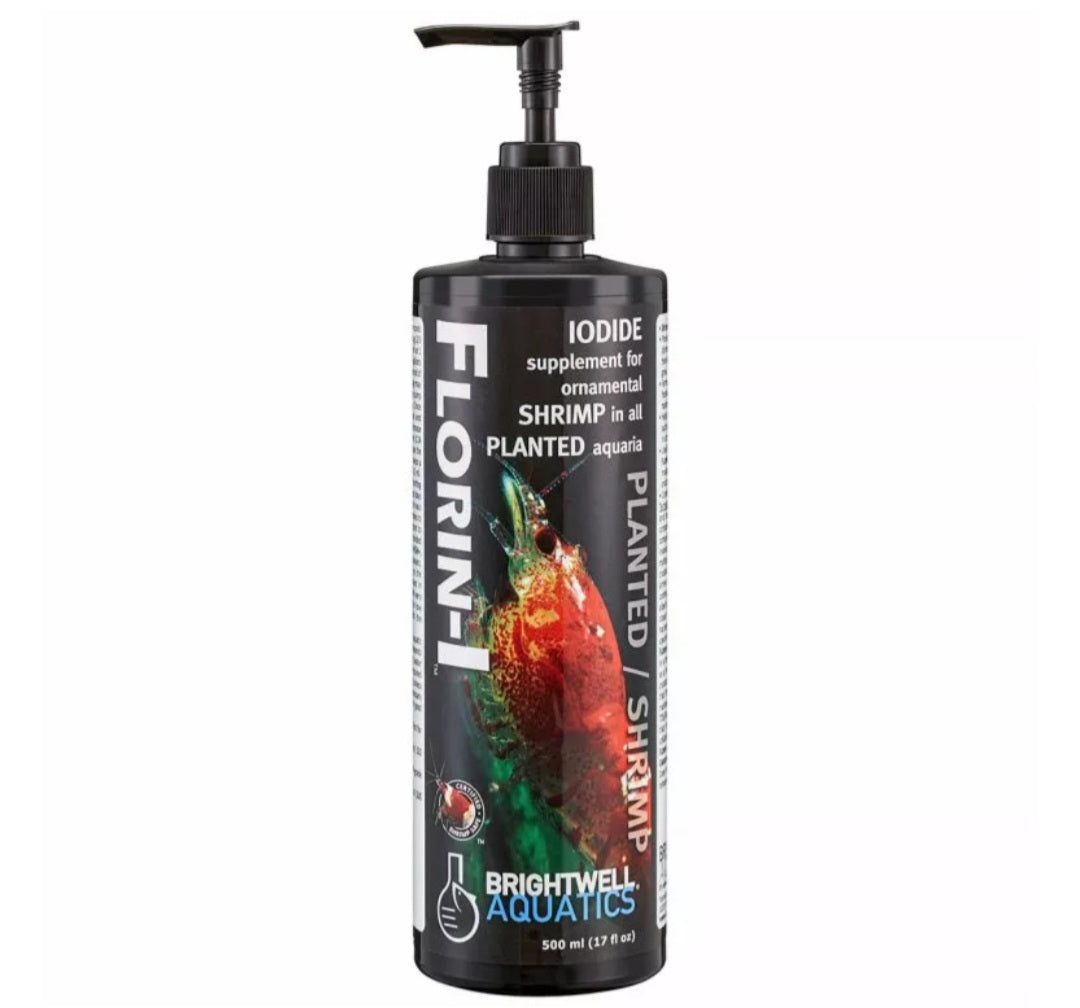 Brightwell Florin-I Iodide supplement for freshwater shrimp 500ml| Reef ...