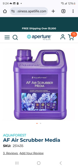 Aquaforest AF CO2 Air Scrubber Media